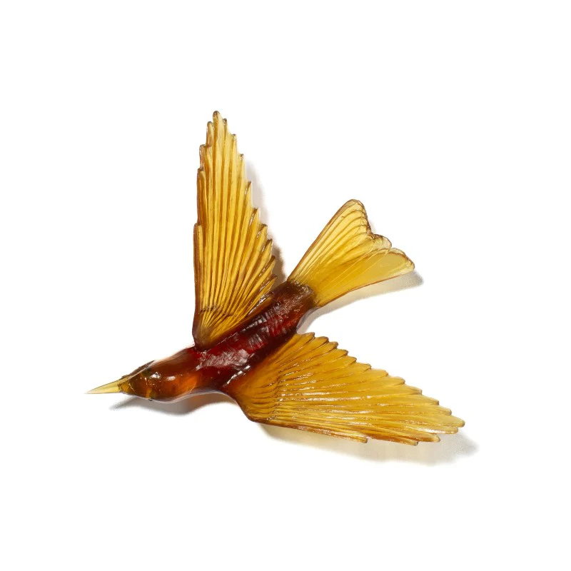 Cast Glass Bird Korimako/Bellbird - Image 10