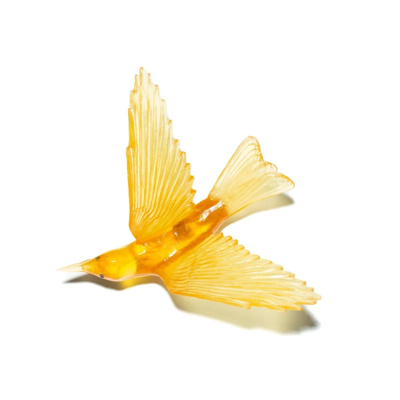 Cast Glass Bird Korimako/Bellbird - Image 13