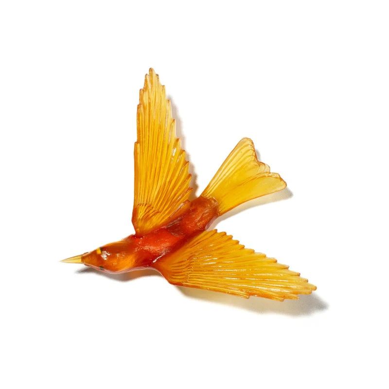 Cast Glass Bird Korimako/Bellbird - Image 16