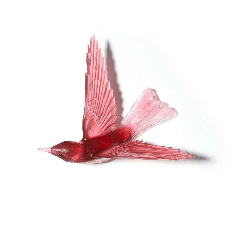 Cast Glass Bird Korimako/Bellbird - Image 21