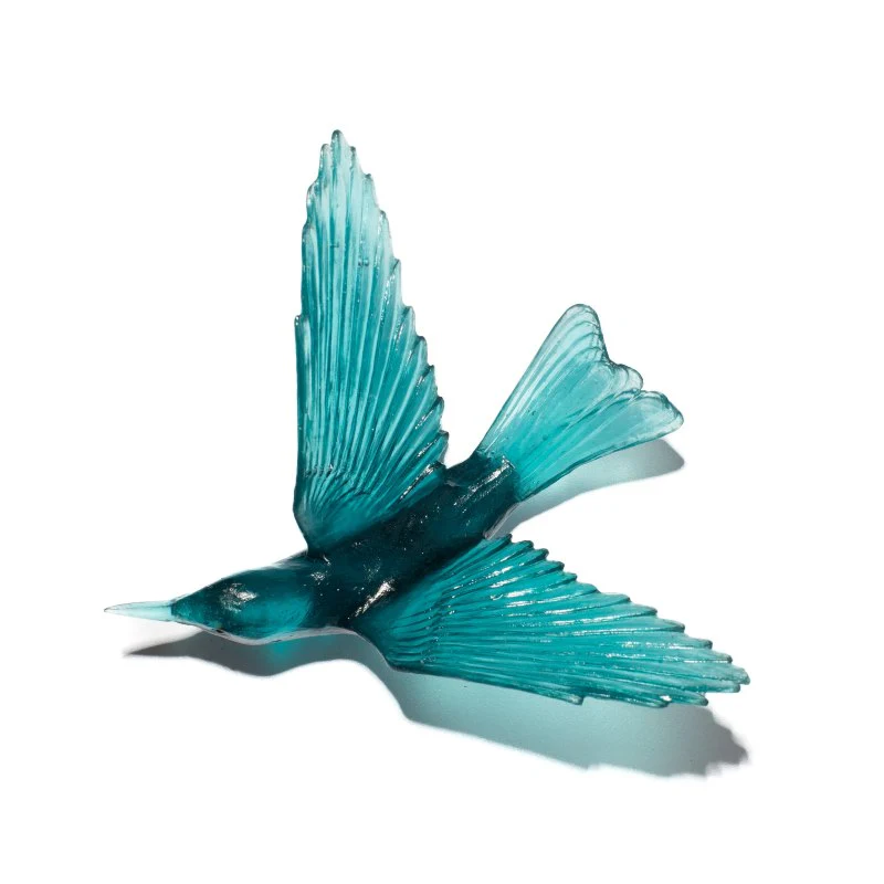 Cast Glass Bird Korimako/Bellbird - Image 35