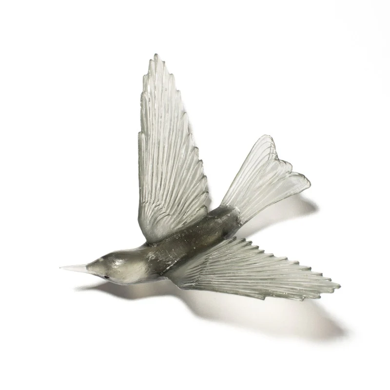 Cast Glass Bird Korimako/Bellbird - Image 39