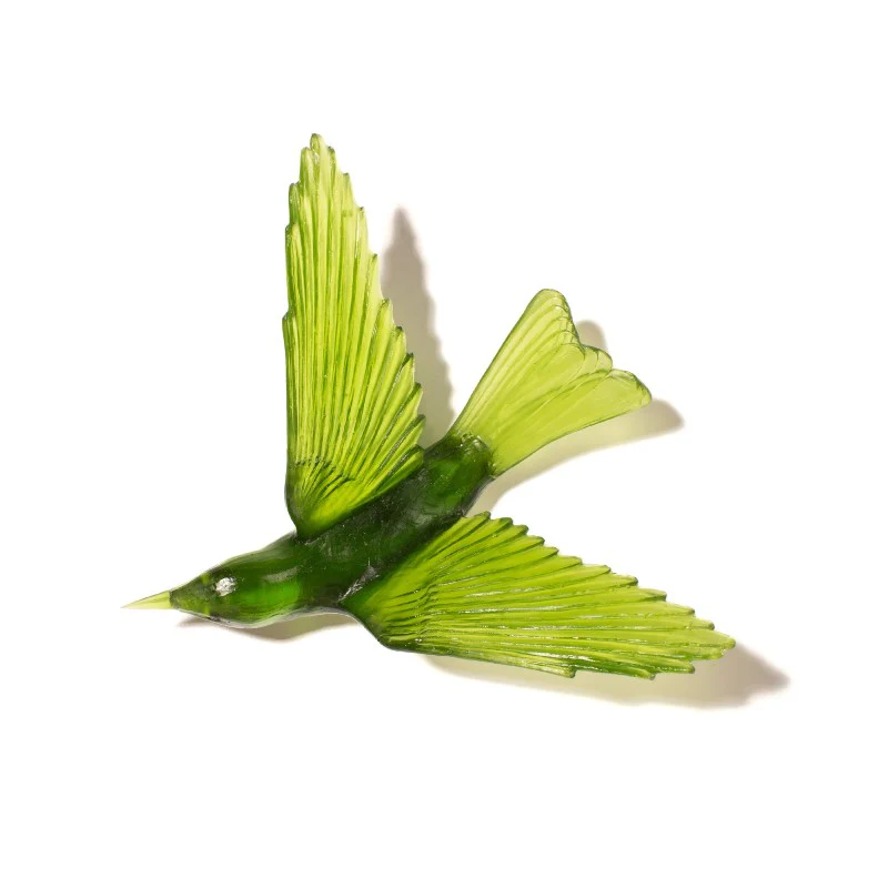 Cast Glass Bird Korimako/Bellbird - Image 6