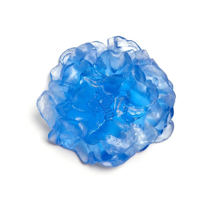 Cast Glass Flower Camellia - Image 10