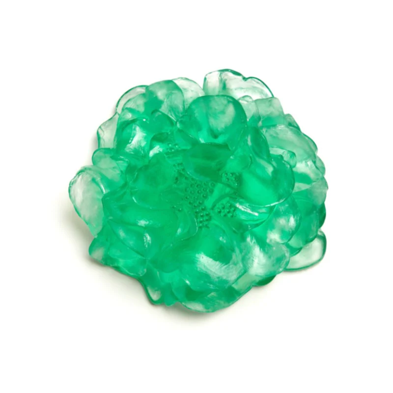 Cast Glass Flower Camellia - Image 12