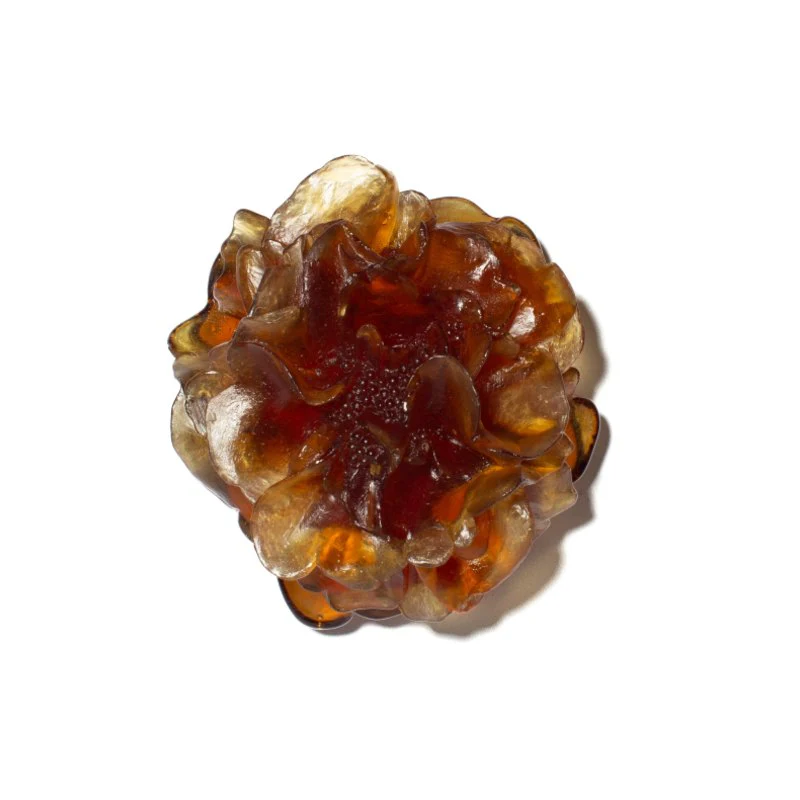 Cast Glass Flower Camellia - Image 4