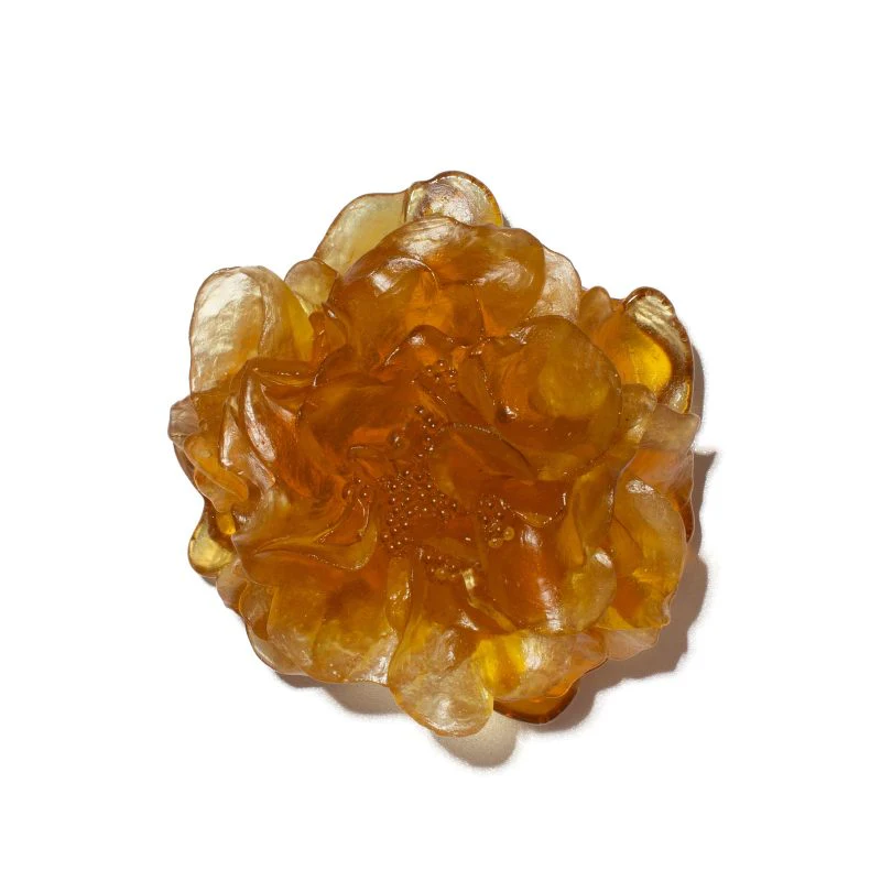 Cast Glass Flower Camellia - Image 5