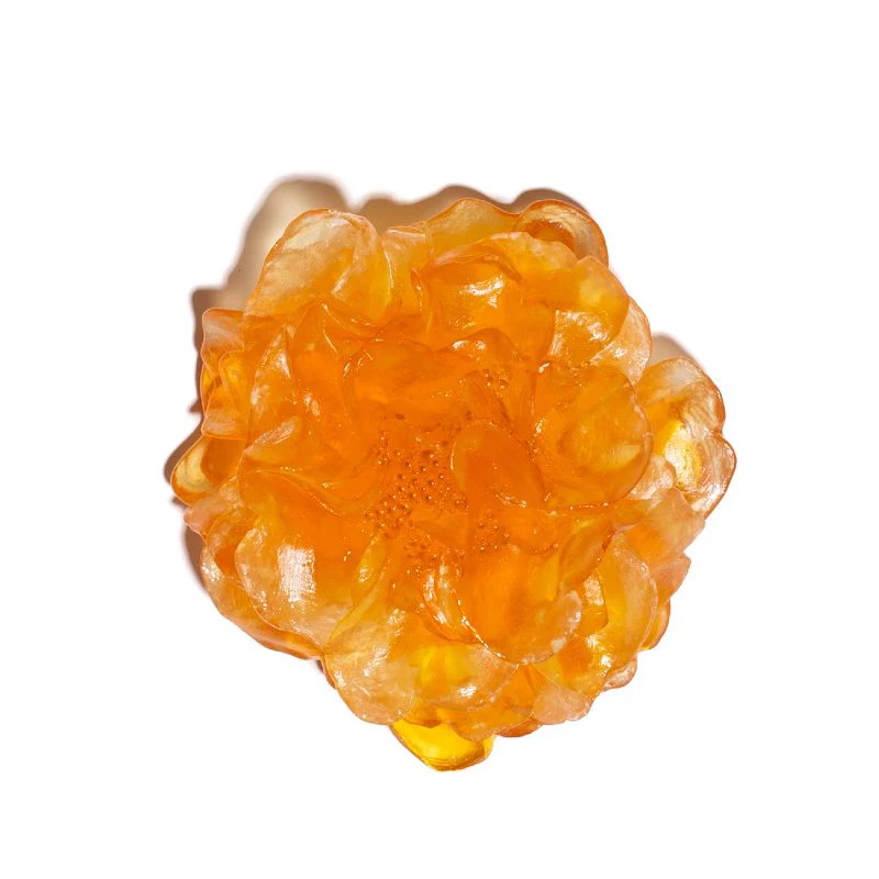 Cast Glass Flower Camellia - Image 6