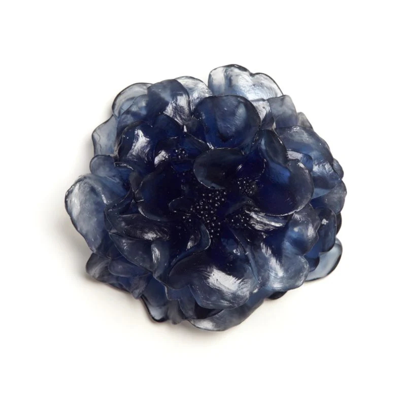 Cast Glass Flower Camellia - Image 9