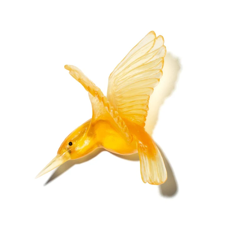 Cast Glass Bird Kōtare/Kingfisher - Image 11