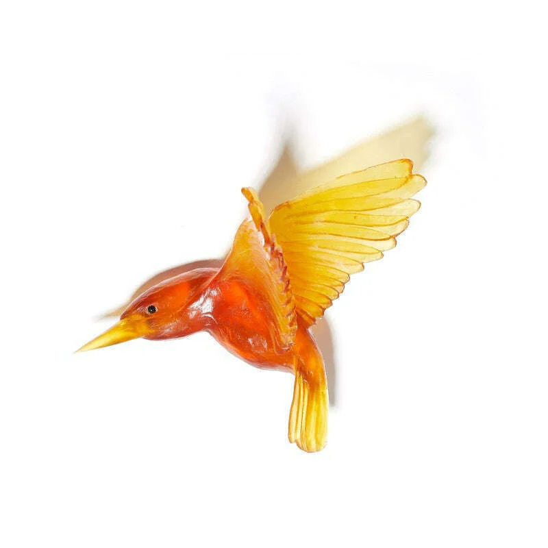 Cast Glass Bird Kōtare/Kingfisher - Image 14