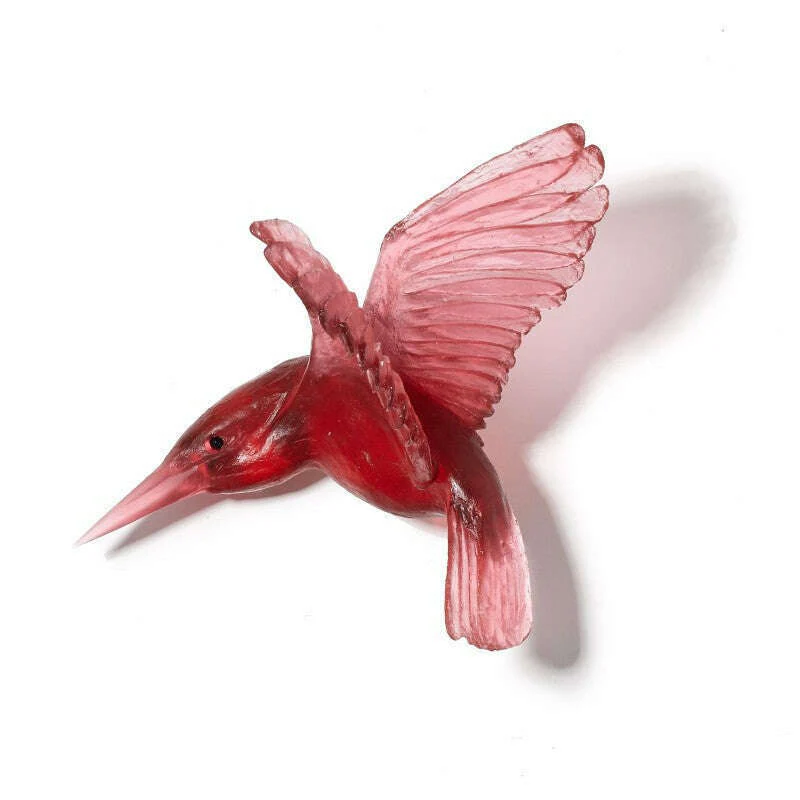 Cast Glass Bird Kōtare/Kingfisher - Image 16