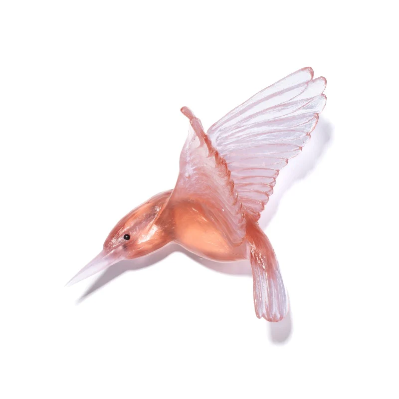 Cast Glass Bird Kōtare/Kingfisher - Image 17