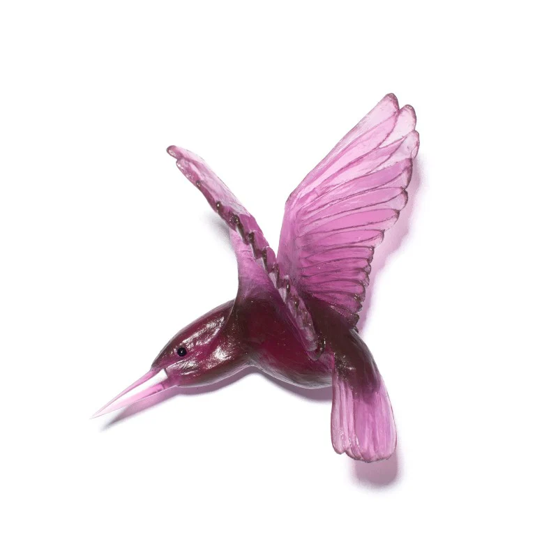 Cast Glass Bird Kōtare/Kingfisher - Image 19