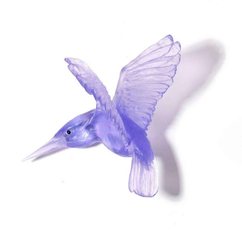 Cast Glass Bird Kōtare/Kingfisher - Image 23