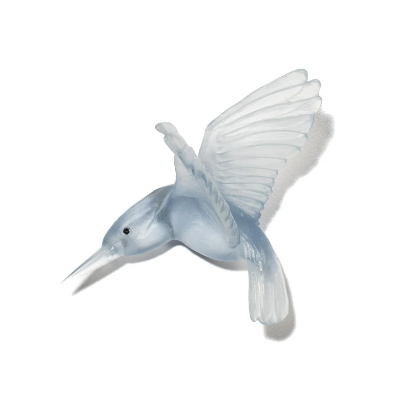 Cast Glass Bird Kōtare/Kingfisher - Image 25
