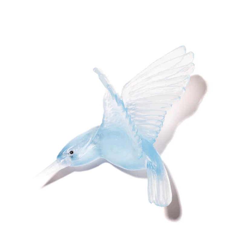 Cast Glass Bird Kōtare/Kingfisher - Image 31