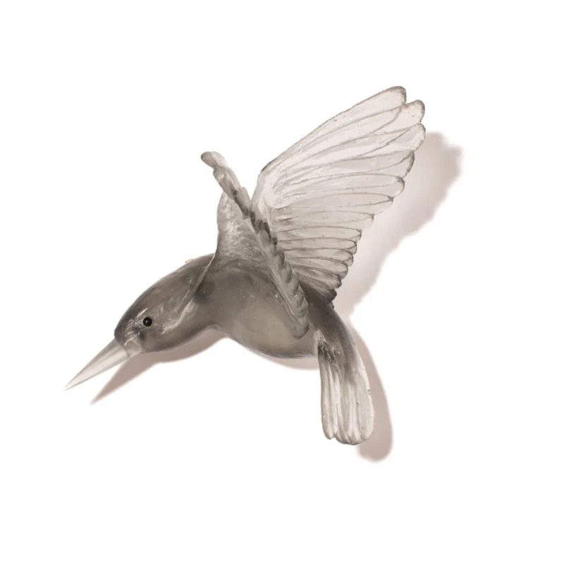 Cast Glass Bird Kōtare/Kingfisher - Image 37