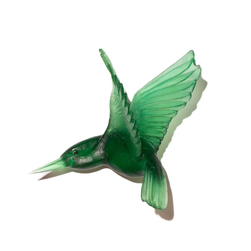 Cast Glass Bird Kōtare/Kingfisher - Image 4
