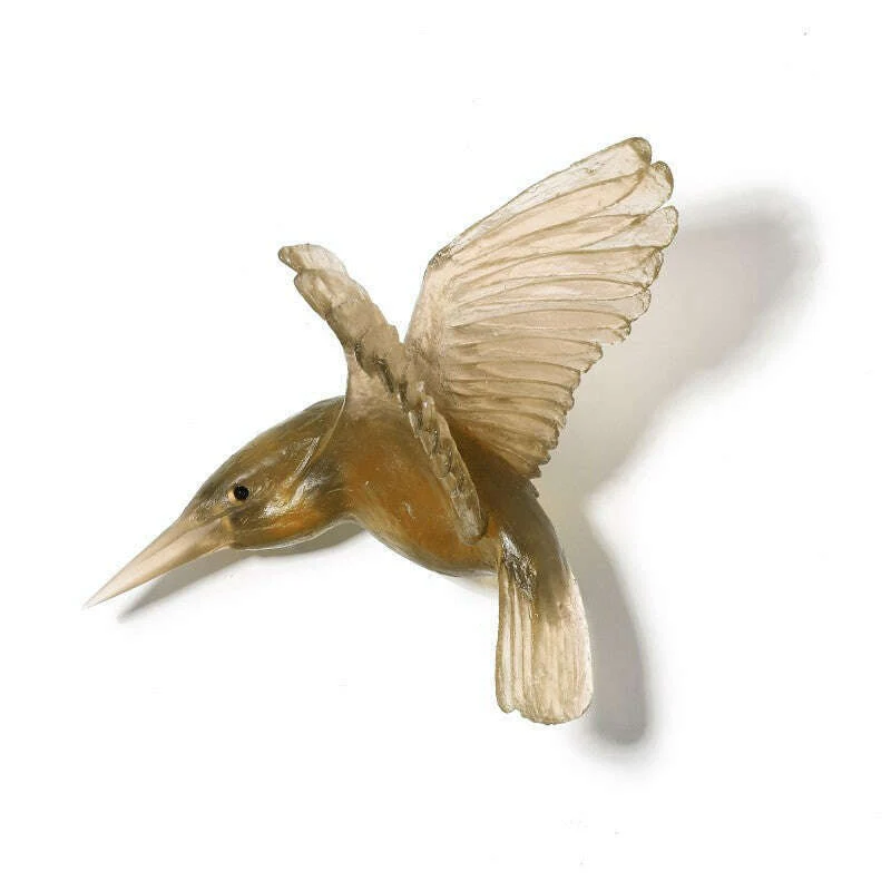 Cast Glass Bird Kōtare/Kingfisher - Image 7