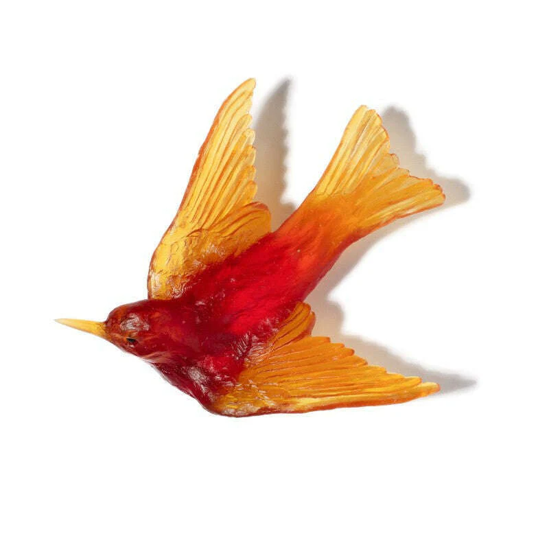 Cast Glass Bird Warou/Swallow - Image 21