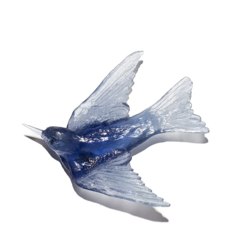 Cast Glass Bird Warou/Swallow - Image 26