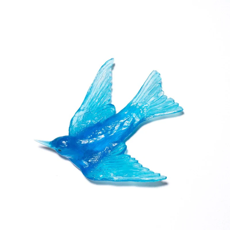 Cast Glass Bird Warou/Swallow - Image 30