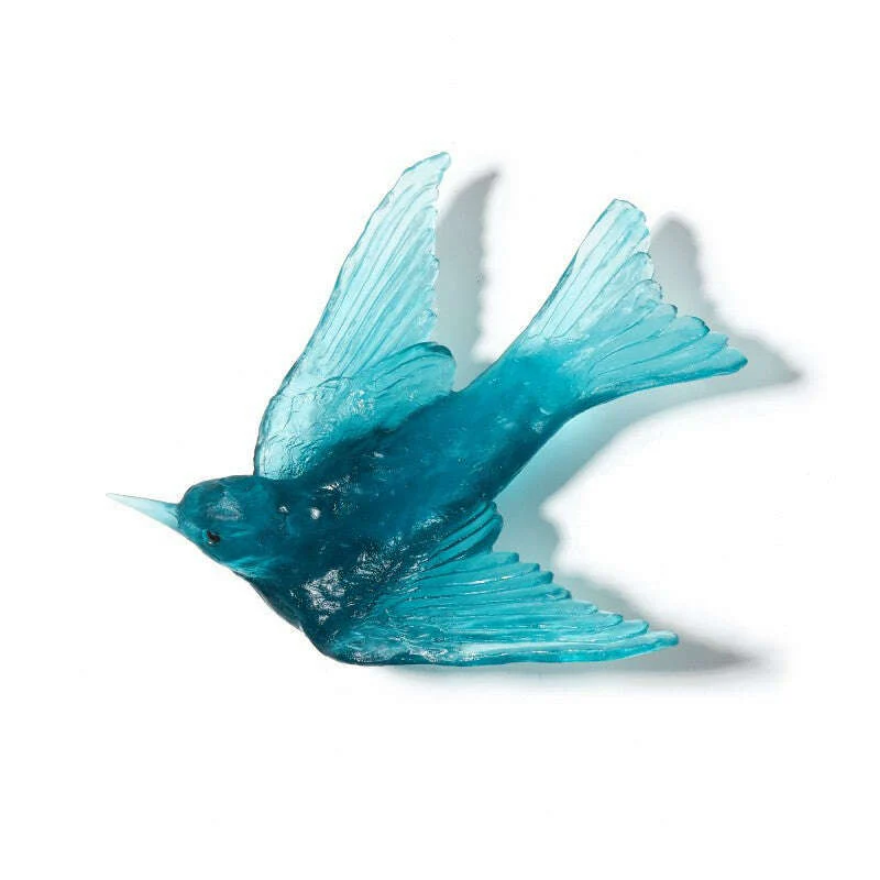 Cast Glass Bird Warou/Swallow - Image 35