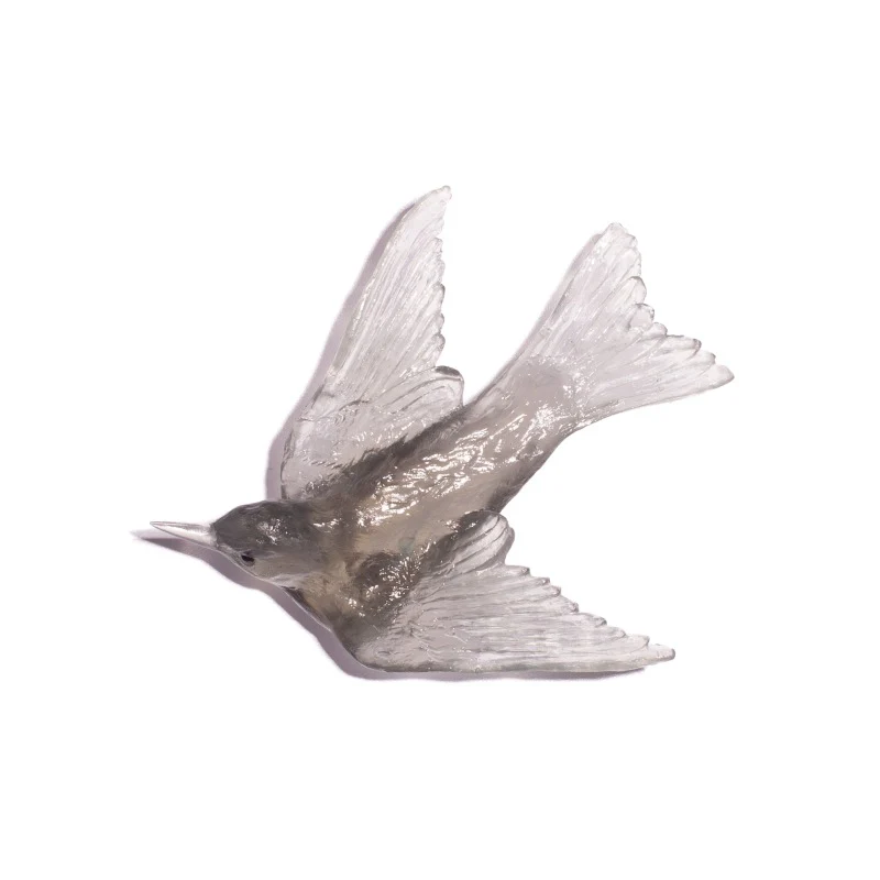 Cast Glass Bird Warou/Swallow - Image 39