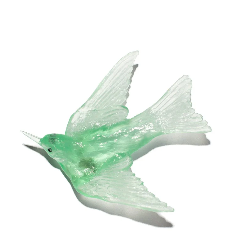 Cast Glass Bird Warou/Swallow - Image 6