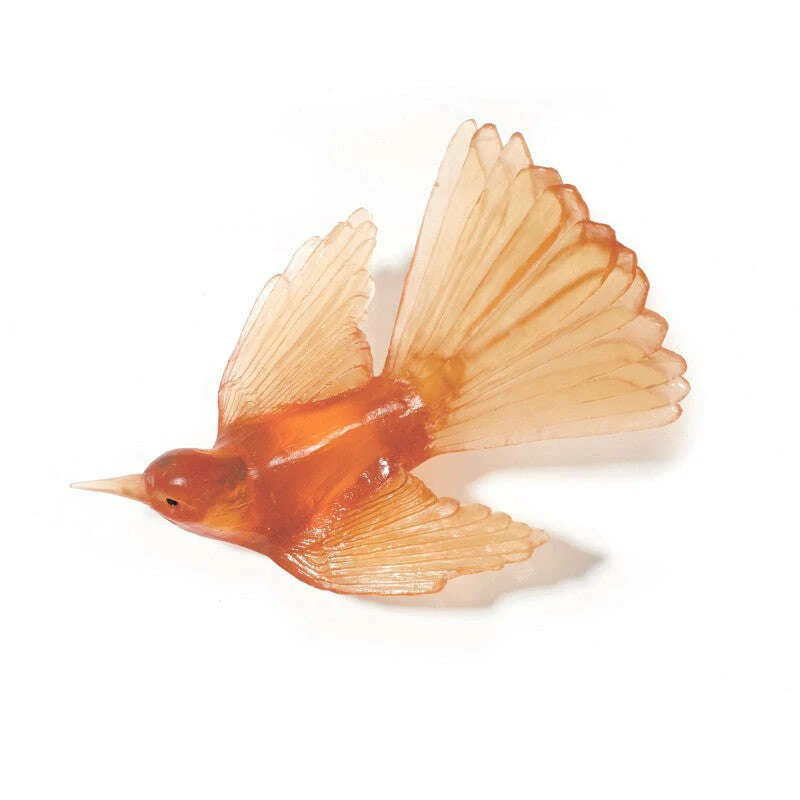 Cast Glass Bird Pīwakawaka/Fantail - Image 17