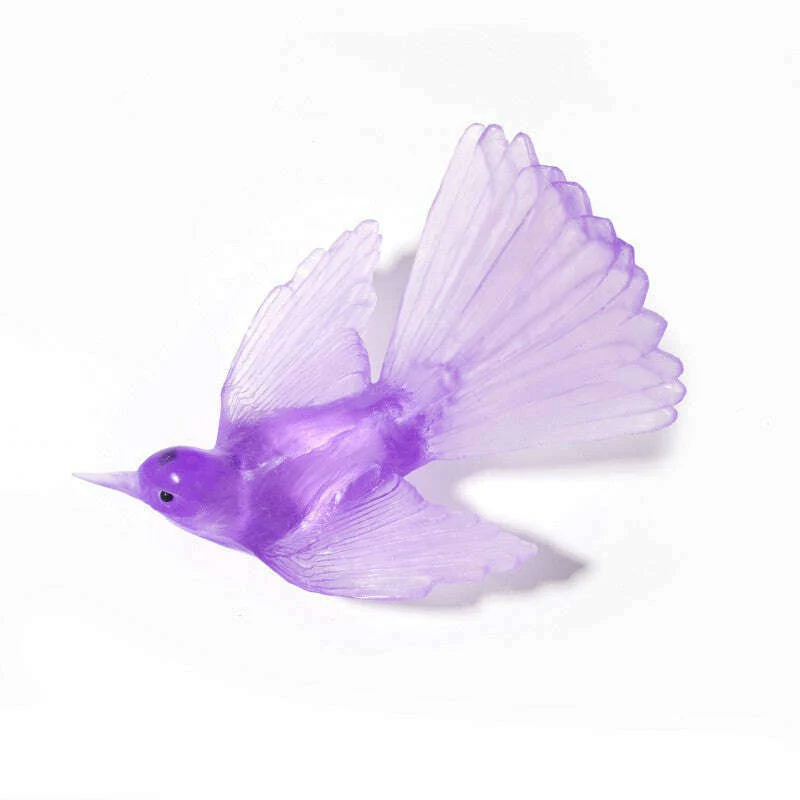 Cast Glass Bird Pīwakawaka/Fantail - Image 27