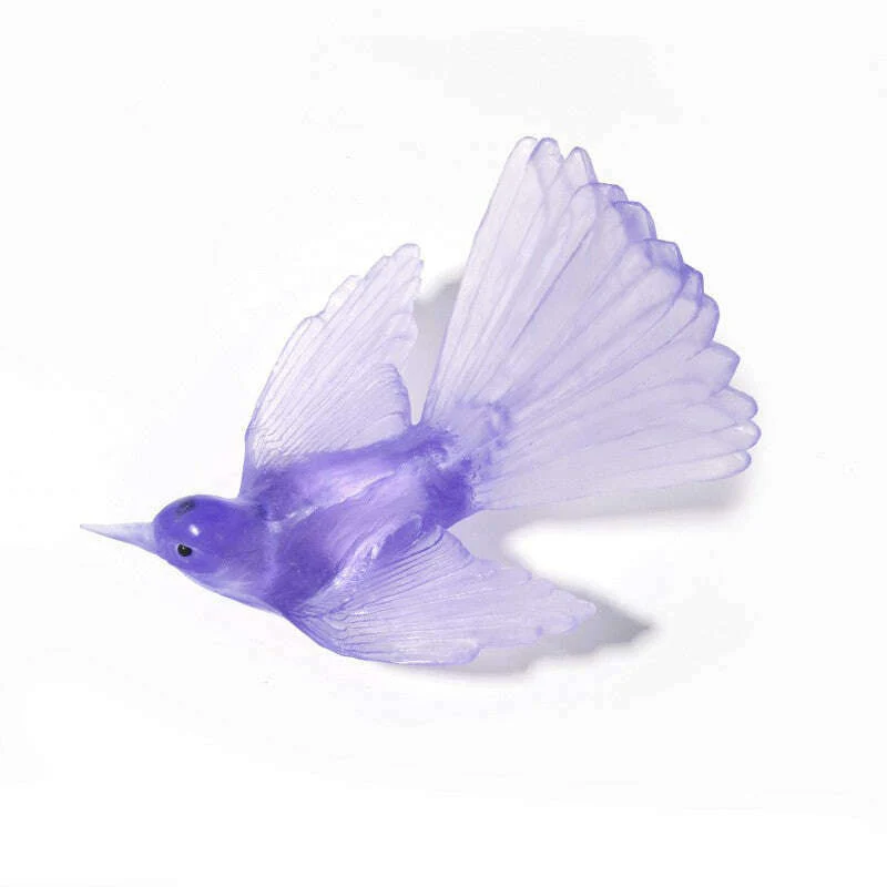 Cast Glass Bird Pīwakawaka/Fantail - Image 28