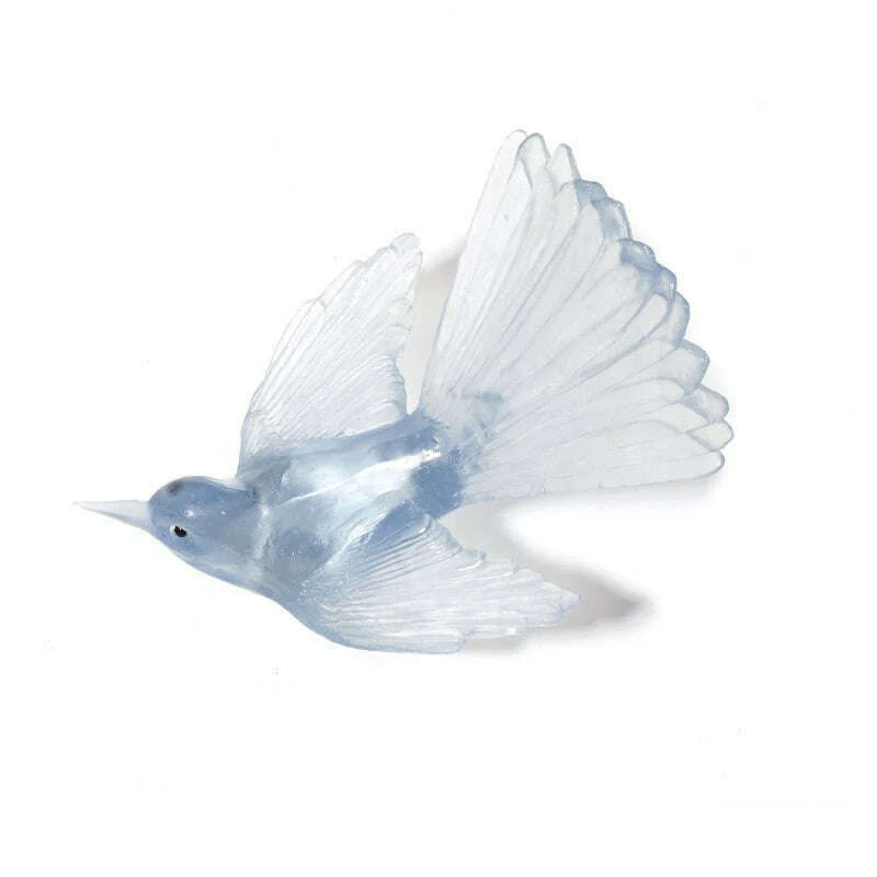 Cast Glass Bird Pīwakawaka/Fantail - Image 30