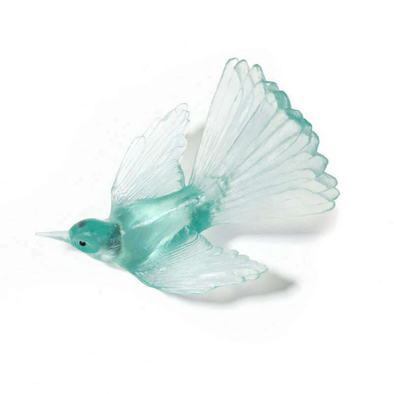 Cast Glass Bird Pīwakawaka/Fantail - Image 38