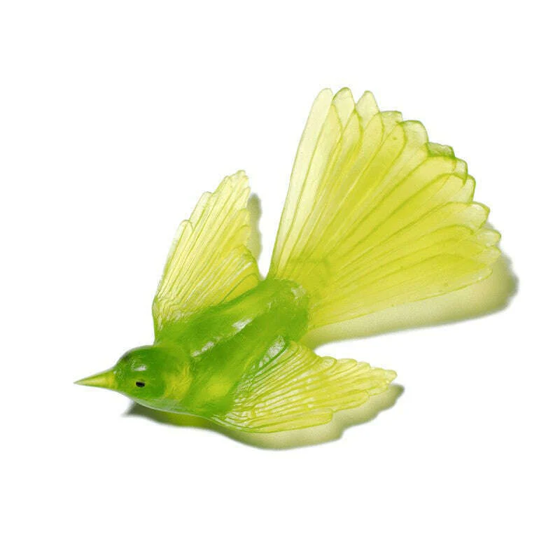 Cast Glass Bird Pīwakawaka/Fantail - Image 9