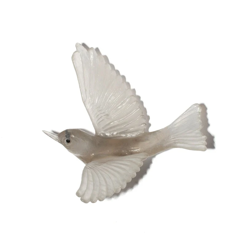 Cast Glass Bird Tauhou/Silvereye - Image 10