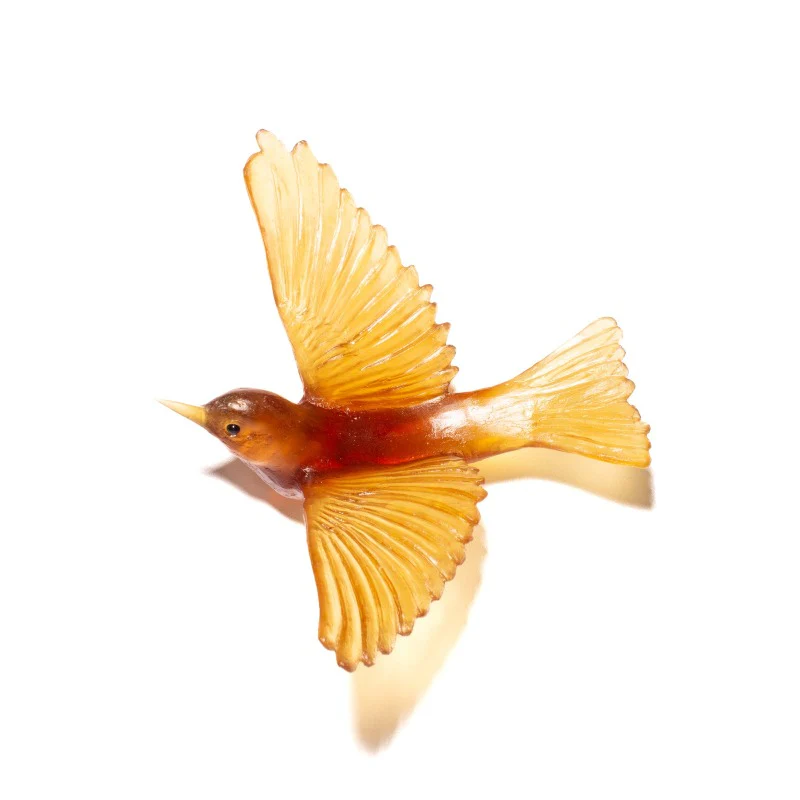 Cast Glass Bird Tauhou/Silvereye - Image 11