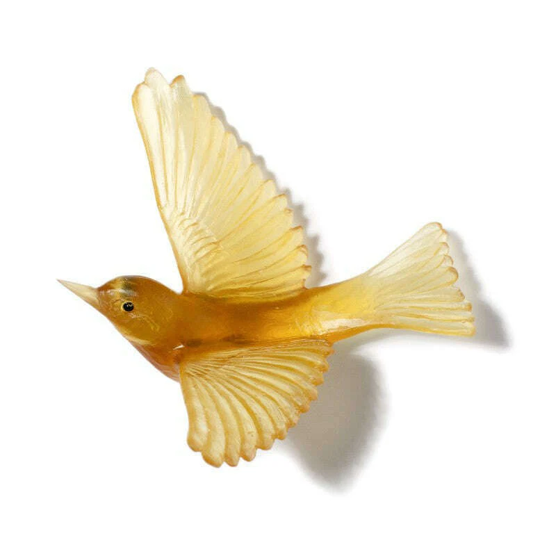 Cast Glass Bird Tauhou/Silvereye - Image 13