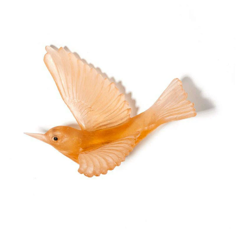 Cast Glass Bird Tauhou/Silvereye - Image 15