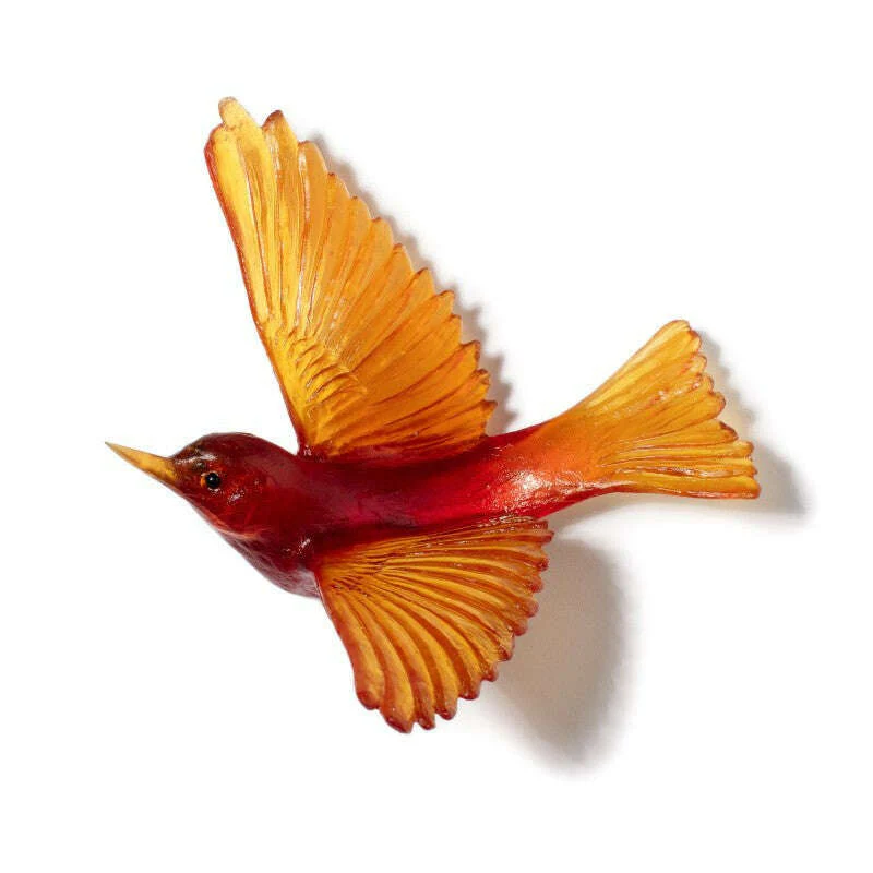 Cast Glass Bird Tauhou/Silvereye - Image 17