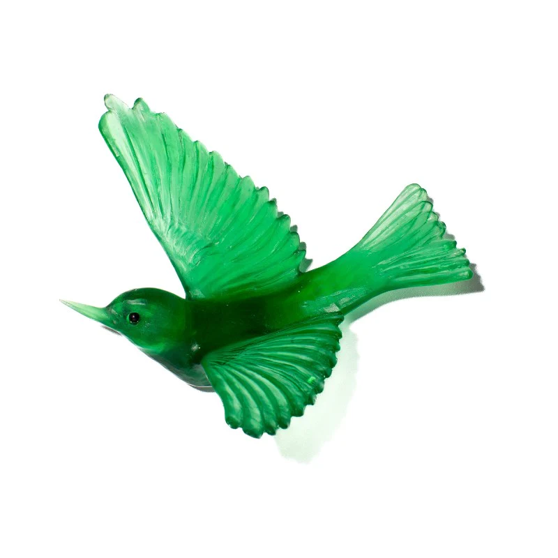 Cast Glass Bird Tauhou/Silvereye - Image 5