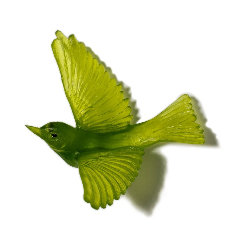 Cast Glass Bird Tauhou/Silvereye - Image 7