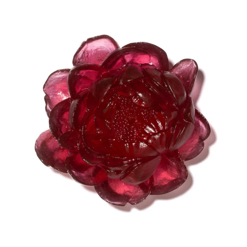 Cast Glass Flower Peony - Image 11