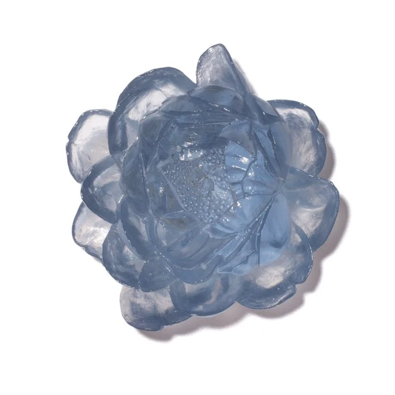 Cast Glass Flower Peony - Image 14