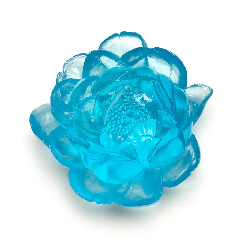 Cast Glass Flower Peony - Image 15