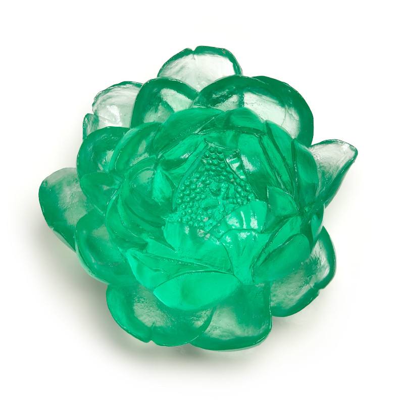 Cast Glass Flower Peony - Image 17