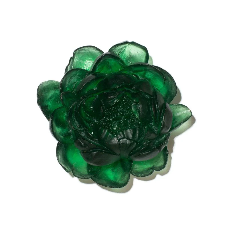 Cast Glass Flower Peony - Image 4