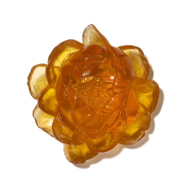 Cast Glass Flower Peony - Image 6