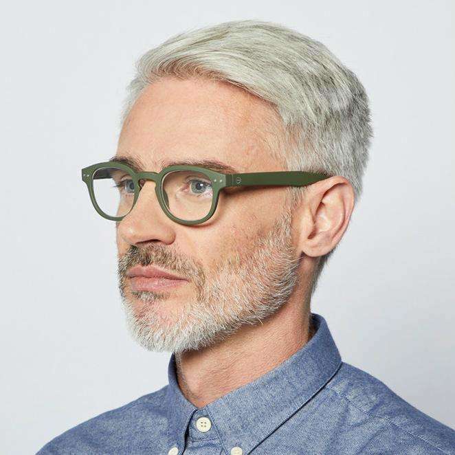 Reading Glasses - Collection C - Khaki Green - Image 3